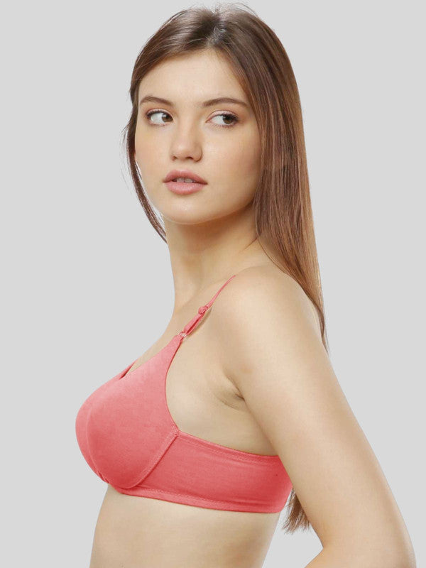 Lovable Flemingo Padded Non Wired Full Coverage Bra - CONFI-50-FL