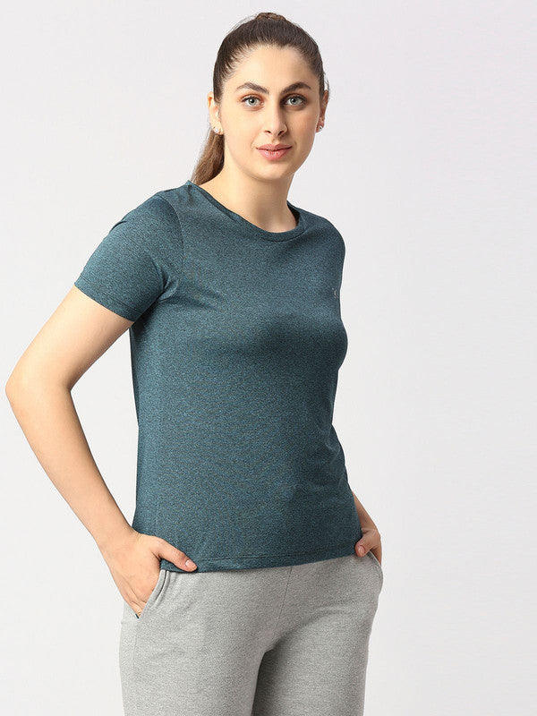 Women Green Solid Tops FLY-BY - IF-GN