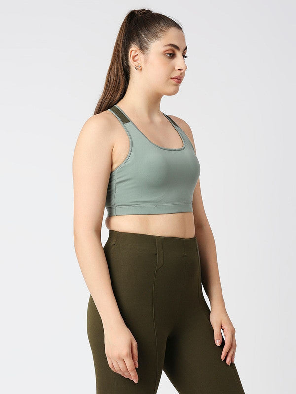Lovable Olive Padded Non Wired Full Coverage Bra MANTRA XC-EO