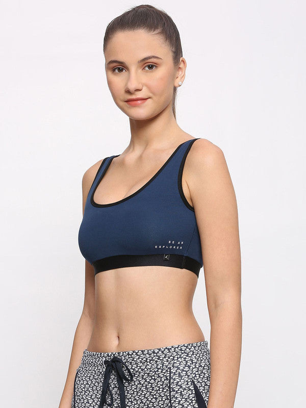 Lovable Aqua and Mint Solid Non Padded Non-WiredFull Coverage Reversibl Bra-  TWIN LOVE-AB-MN