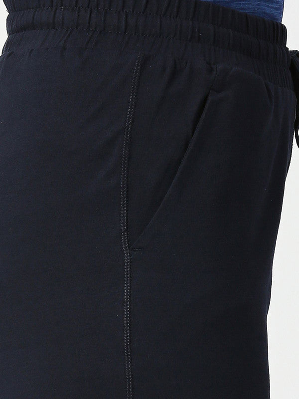 Women Navy Solid Yoga Pants-BASE PACE YOGA-Navy