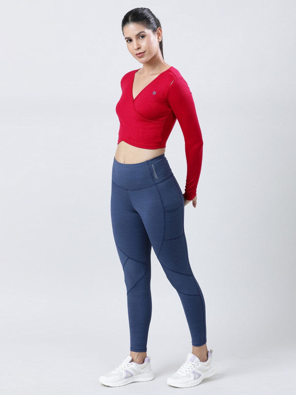 Women Crimson Red Solid Top - Stunner Tank-03