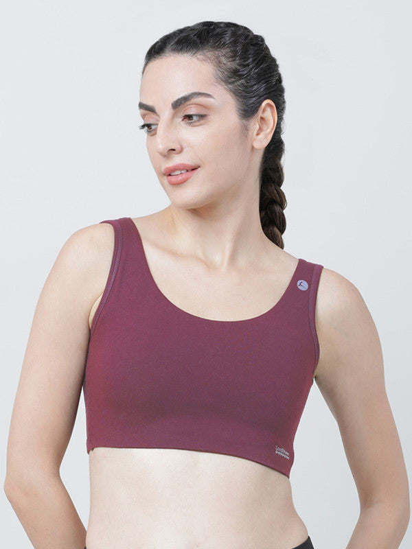 Lovable Deep Luxe Padded Non Wired Full Coverage Sports Bra- SEA SIDE-DL