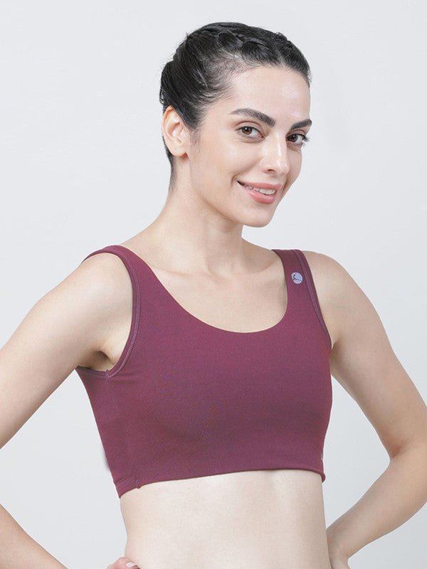 Lovable Deep Luxe Padded Non Wired Full Coverage Sports Bra- SEA SIDE-DL