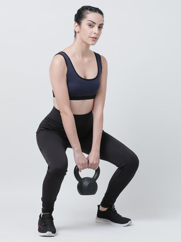Women Black Solid Tights - Image 6 | Lovable India