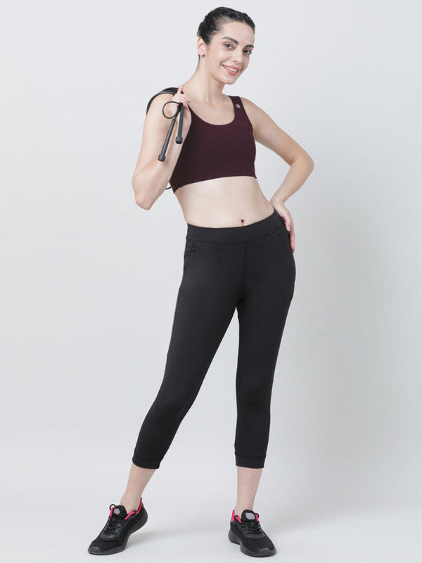 Lovable Wine Padded Non Wired Full Coverage Sports Bra- SEA SIDE-WINE