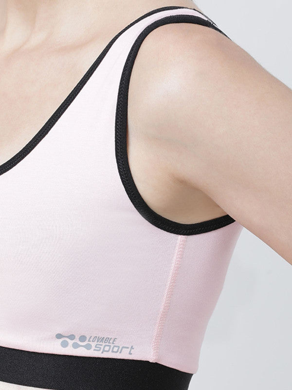 Lovable Grey and Pink Non Pdded Non Wired Full Coverage Reversible Bra-TWIN LOVE - AG-HP