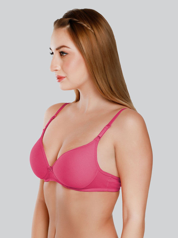Daisy Dee D.Pink Padded Non Wired Full Coverage Everyday bra NMSTI_D. Pink-Lovable India