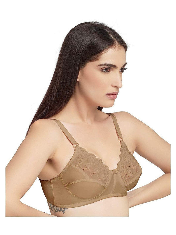 Daisy Dee Skin Non Padded Non Wired Full Coverage Bra NGLREA -Skin