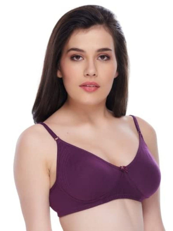 Daisy Dee Wine Padded Non Wired Full Coverage Bra M'Perial_Wine