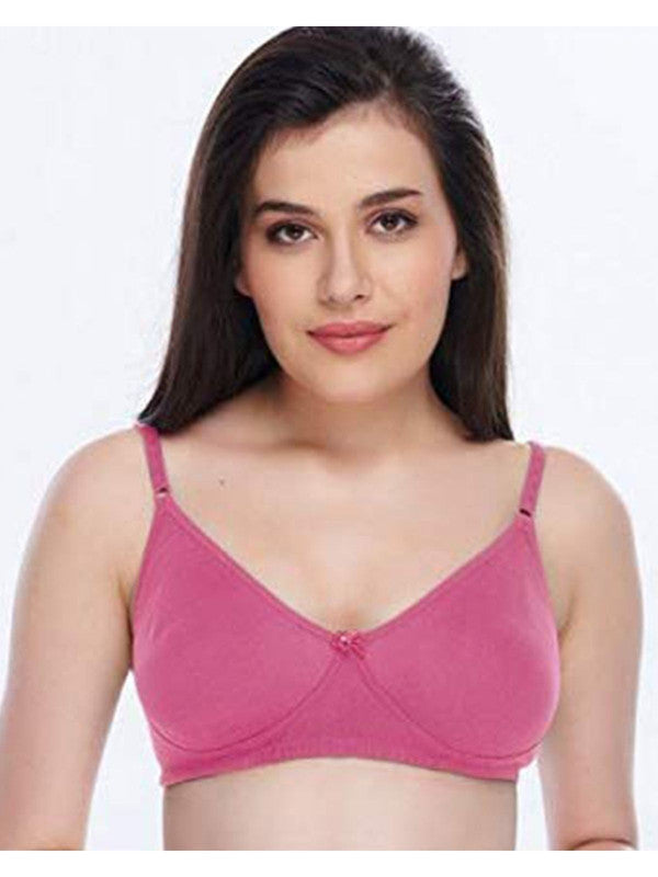 Daisy Dee Light Pink Padded Non Wired Full Coverage Bra M'Perial_Light Pink