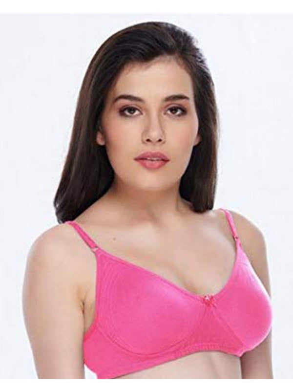 Daisy Dee Light Pink Padded Non Wired Full Coverage Bra M'Perial_Light Pink