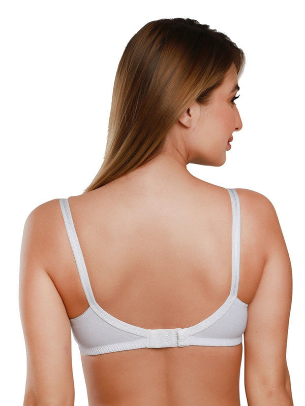 Daisy Dee White Non Padded Non Wired Full Coverage Bra NSHTL_White-Lovable India