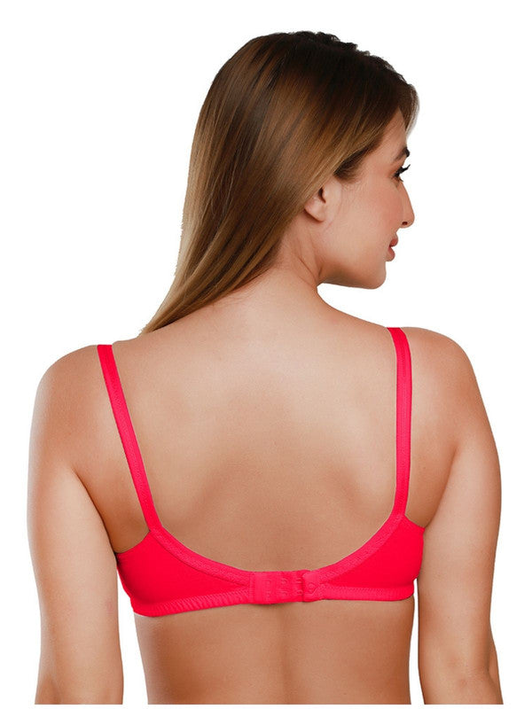 Daisy Dee Red Non Padded Non Wired Full Coverage Bra NSHTL_Red-Lovable India