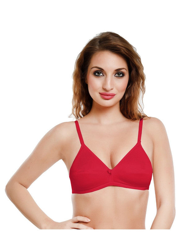 Daisy Dee RED Padded Non Wired Full Coverage Bra GOURGEOUS_RED-Lovable India