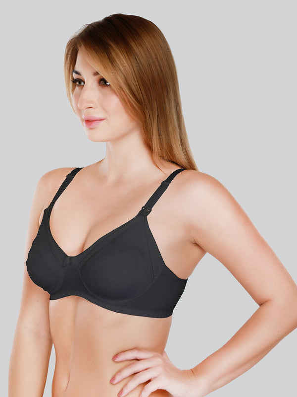 Daisy Dee Black Non Padded Non Wired Full Coverage Maternity Bra NMDNA_Black-Lovable India