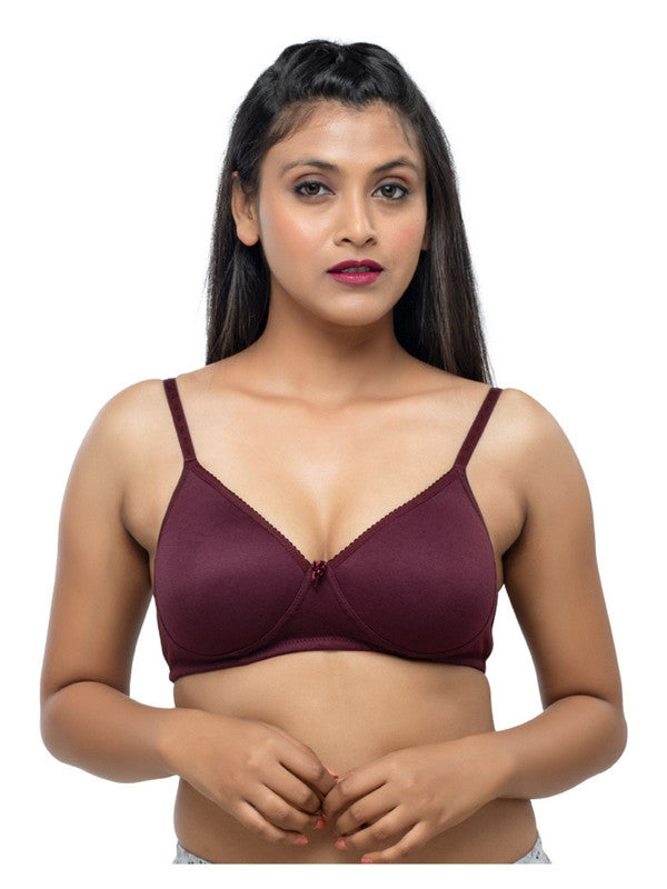 Daisy Dee Dark Brown Padded Non Wired Full Coverage Bra SAVANA-D Brown