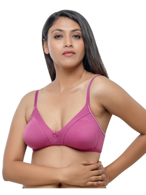 Daisy Dee O.Pink Non Padded Non Wired Medium Coverage Bra -EMBRACE_O.Pink-Lovable India