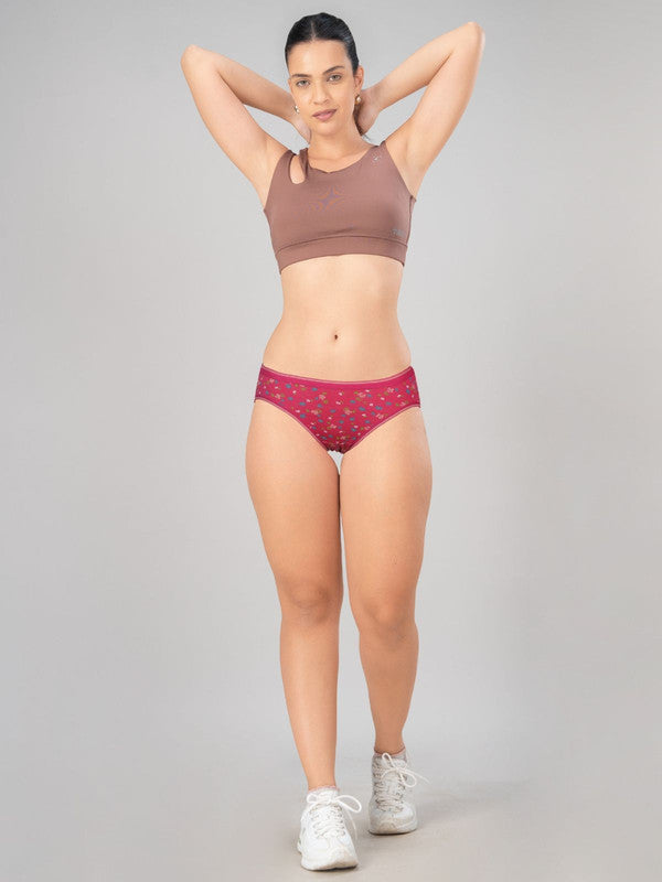 Women Multicolor Printed and Solid  Hipster and Panty (Pack of 3) - FANTASY