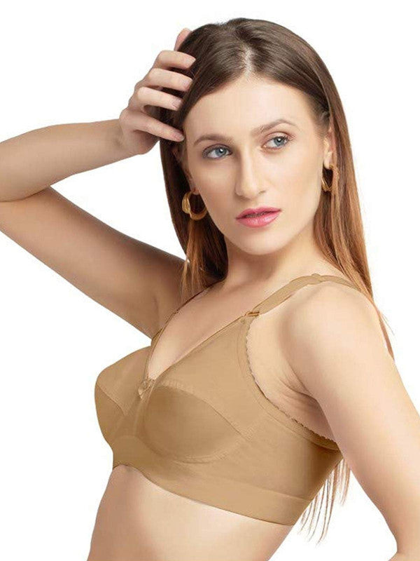 Daisy Dee Skin Non Padded Non Wired Full Coverage Bra NMYA_Skin-Lovable India