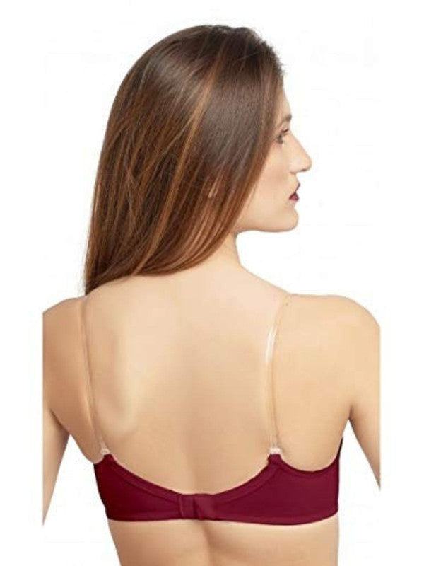 Daisy Dee Dark Maroon Non Padded Non Wired Full Coverage Bra NESPRT-D. Maroon