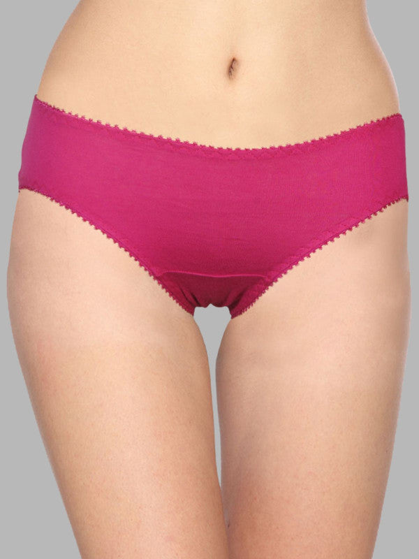 Women Multicolor Printed and Solid  Hipster and Panty (Pack of 3) - IVY PLAIN
