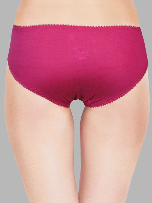 Women Multicolor Printed and Solid  Hipster and Panty (Pack of 3) - IVY PLAIN
