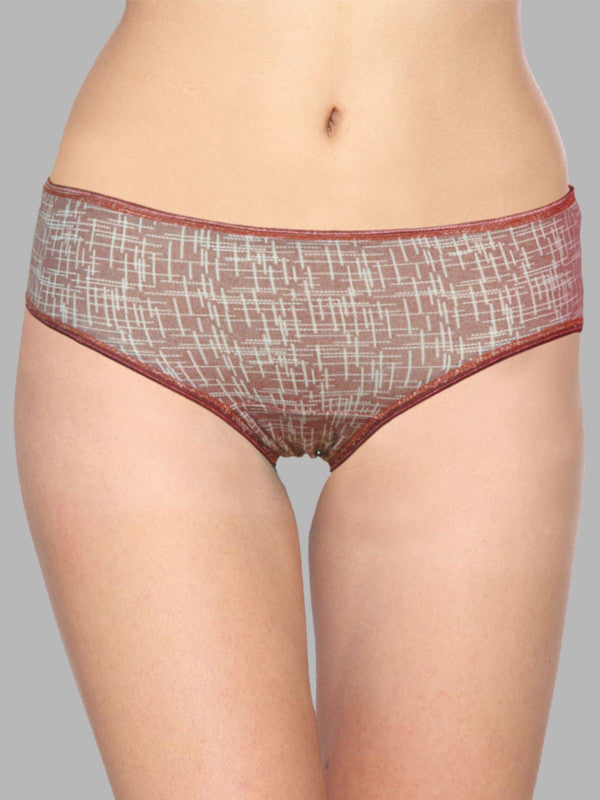 Women Multicolor Printed and Solid Hipster and Panty (Pack of 3) - BASIL