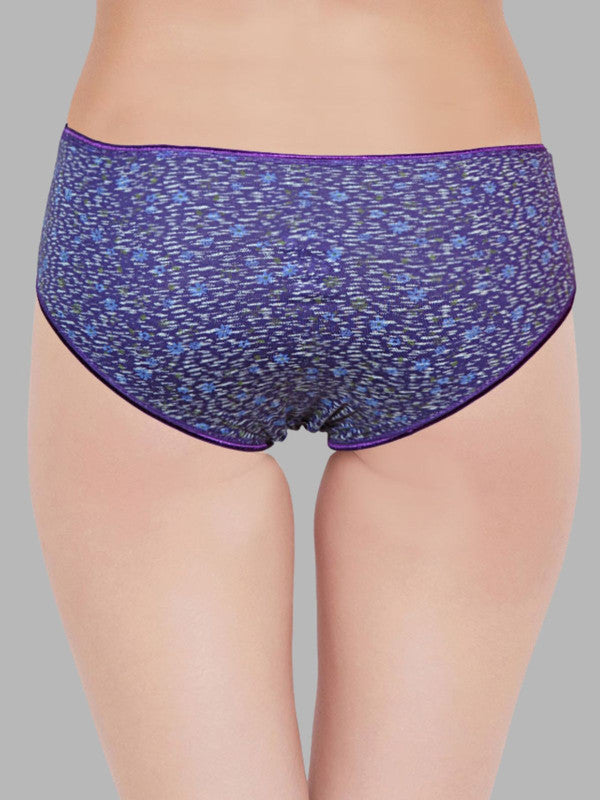 Women Multicolor Printed and Solid Hipster and Panty (Pack of 3) - BASIL