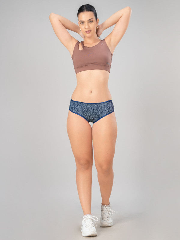 Women Multicolor Printed and Solid Hipster and Panty (Pack of 3) - BASIL