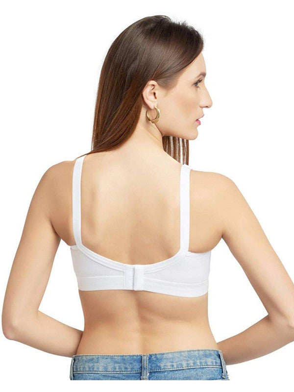 Daisy Dee White Non Padded Non Wired Full Coverage Bra NMYA_White-Lovable India