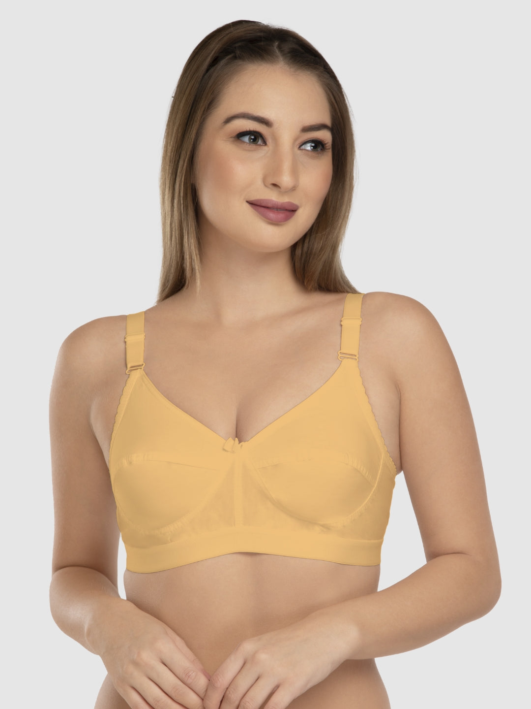 Daisy Dee Skin Non Padded Non Wired Full Coverage Bra NACNT-Skin