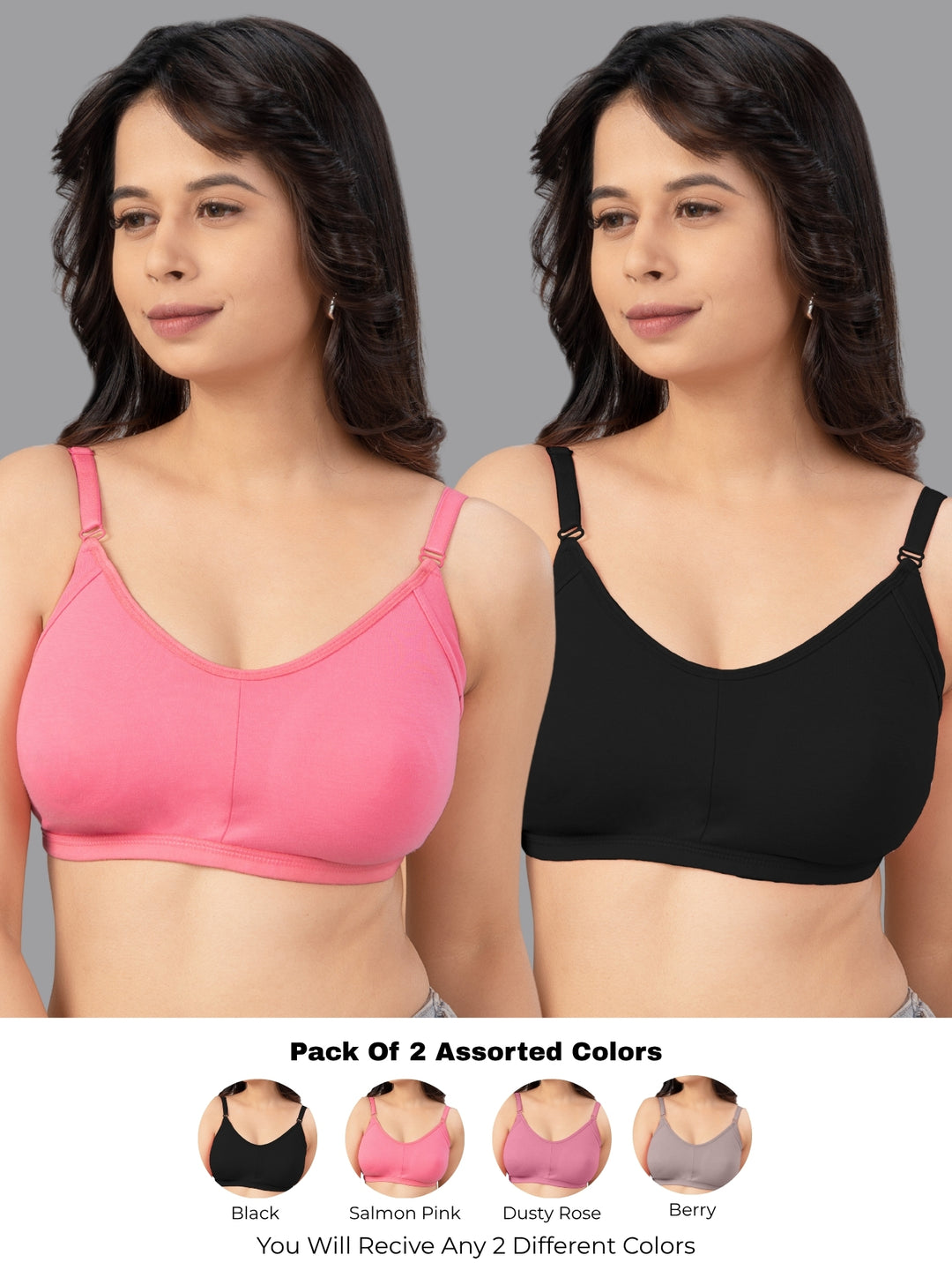 Lovable Womens Non Padded Non Wired Full Coverage Bra