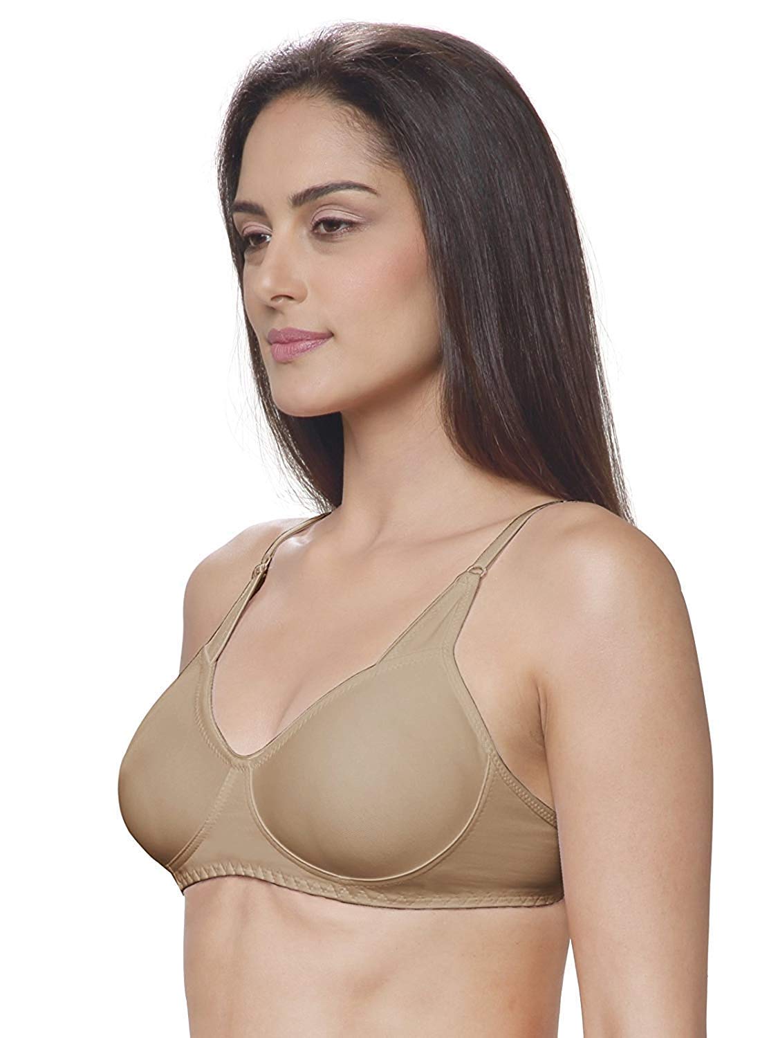 Lovable Maroon and Skin Non Padded Wirefree Bra Pack of 2 - ADL 13-MAROON/SKIN