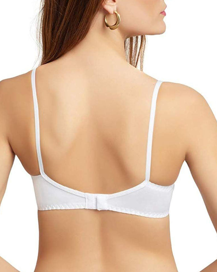 Daisy Dee White Non Padded Non Wired Full Coverage Bra NARTHE-White
