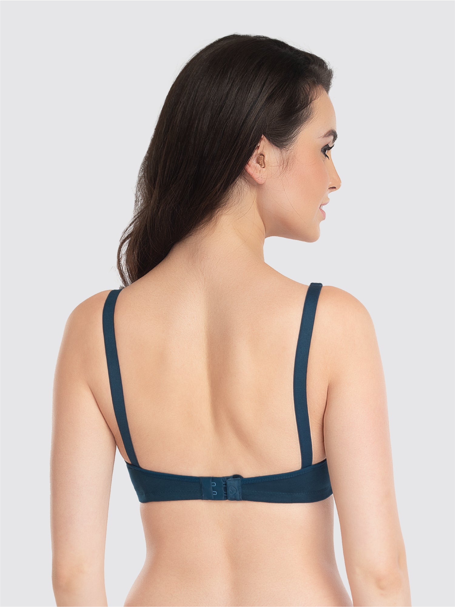 Lovable Electric Blue Non Padded Non Wired Full Coverage Bra LE-237-Electric Blue