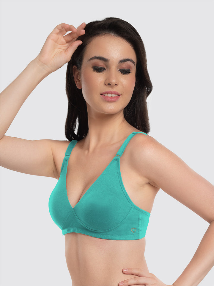 Lovable Non Padded Non Wired Full Coverage Bra - (Pack Of 2)