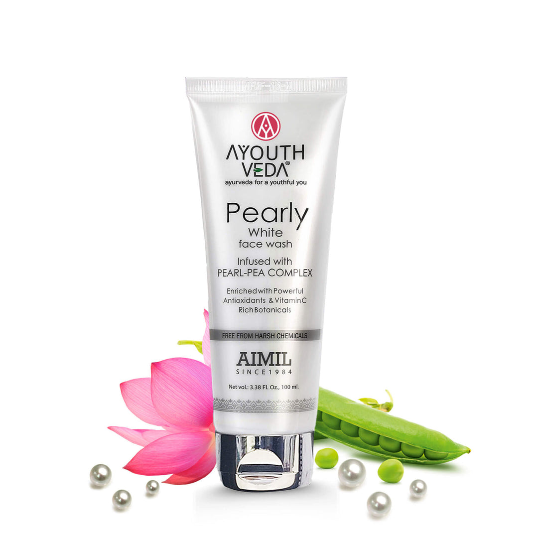 Ayouthveda Pearly White Face Wash - 100ml