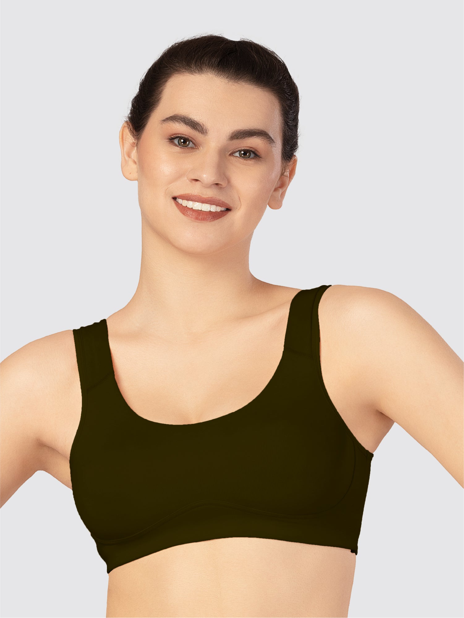 Lovable Non Padded Wirefree Full Coverage Sports Bra