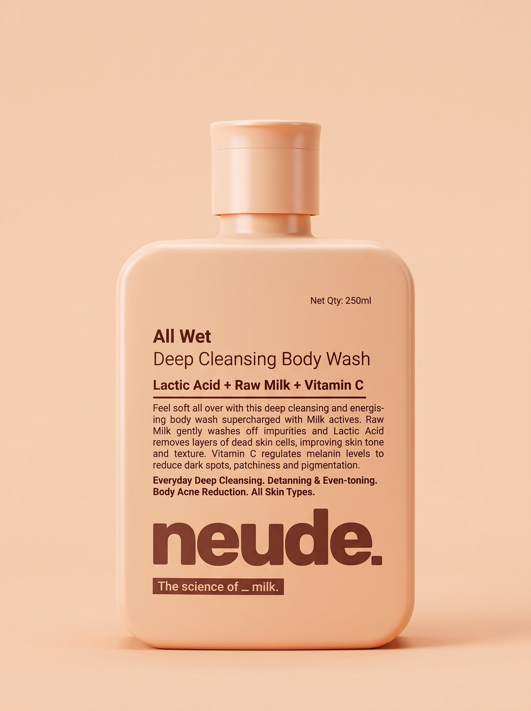 Be Neude In the Shower Gift Set - (250ml+250ml)