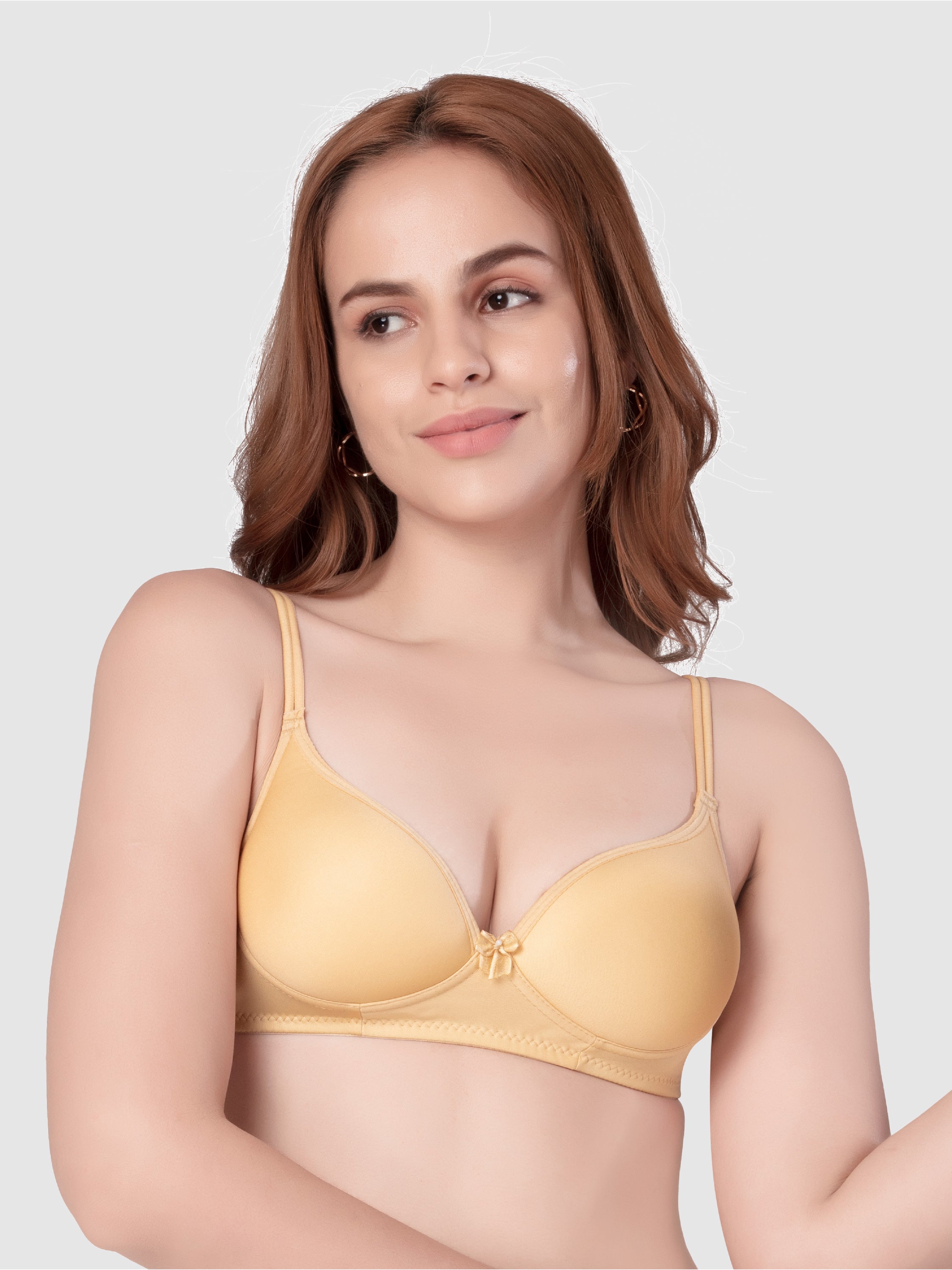 Daisy Dee Skin Padded Non Wired Full Coverage Bra NKWI-Skin