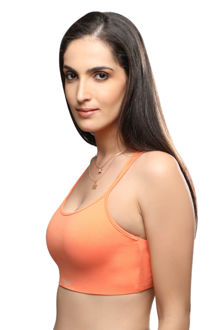 Lovable Apricot Non Padded Non Wired Full Coverage Bra LTE-SPORTS-BRA-Apricot