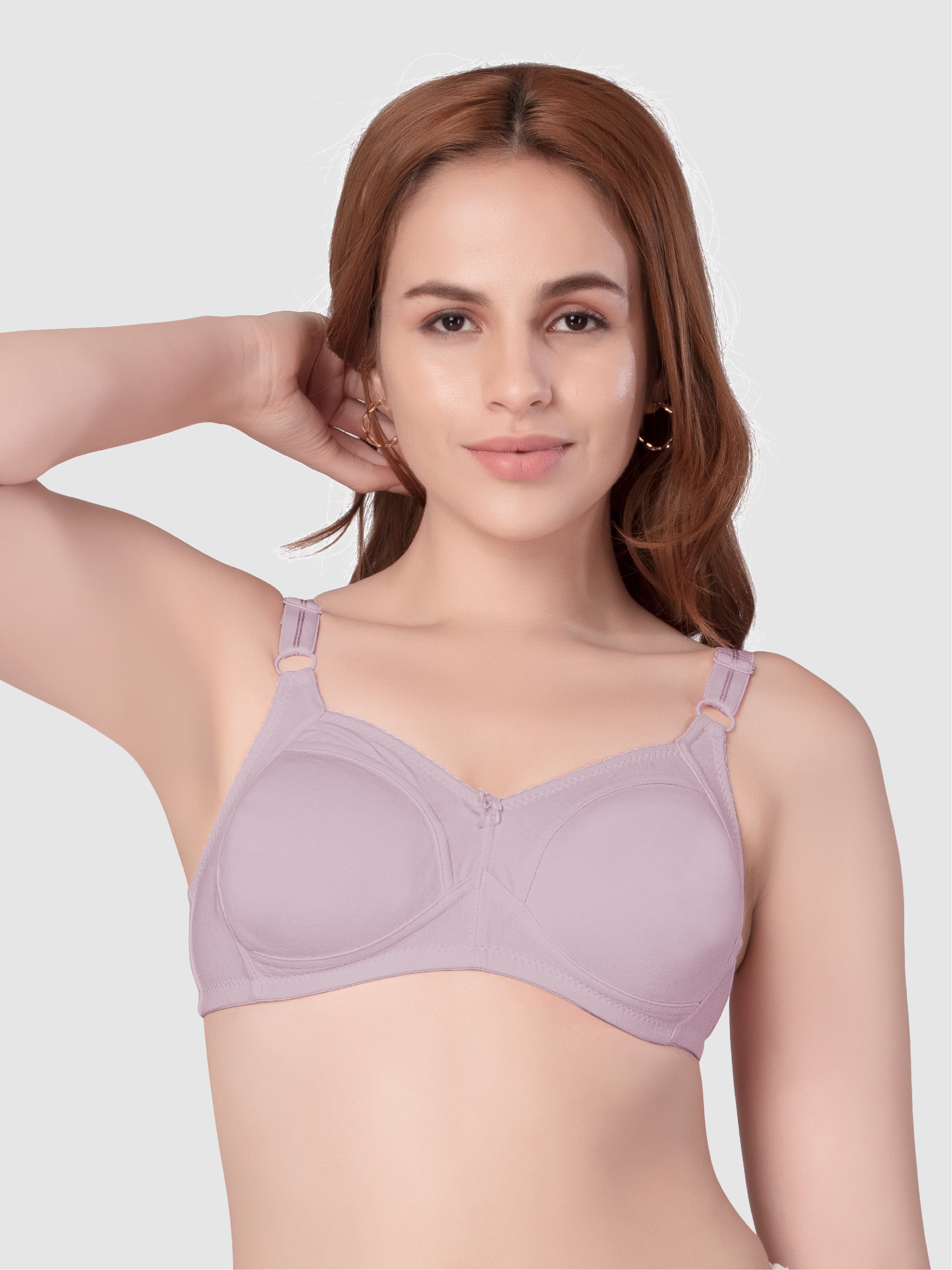 Daisy Dee Skin Non Padded Wirefree Full Coverage Bra - NALESHA-Berry