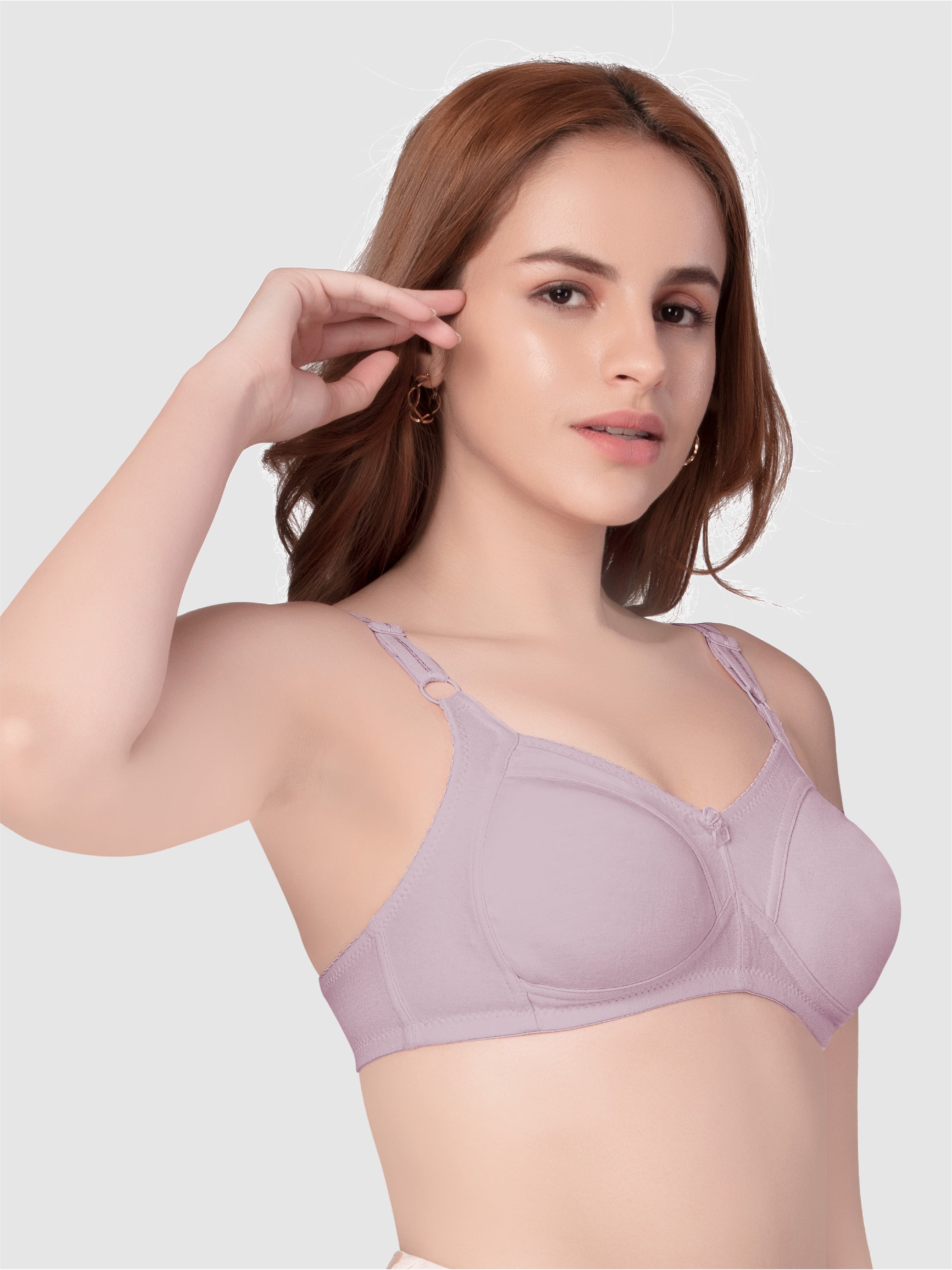 Daisy Dee Skin Non Padded Wirefree Full Coverage Bra - NALESHA-Berry