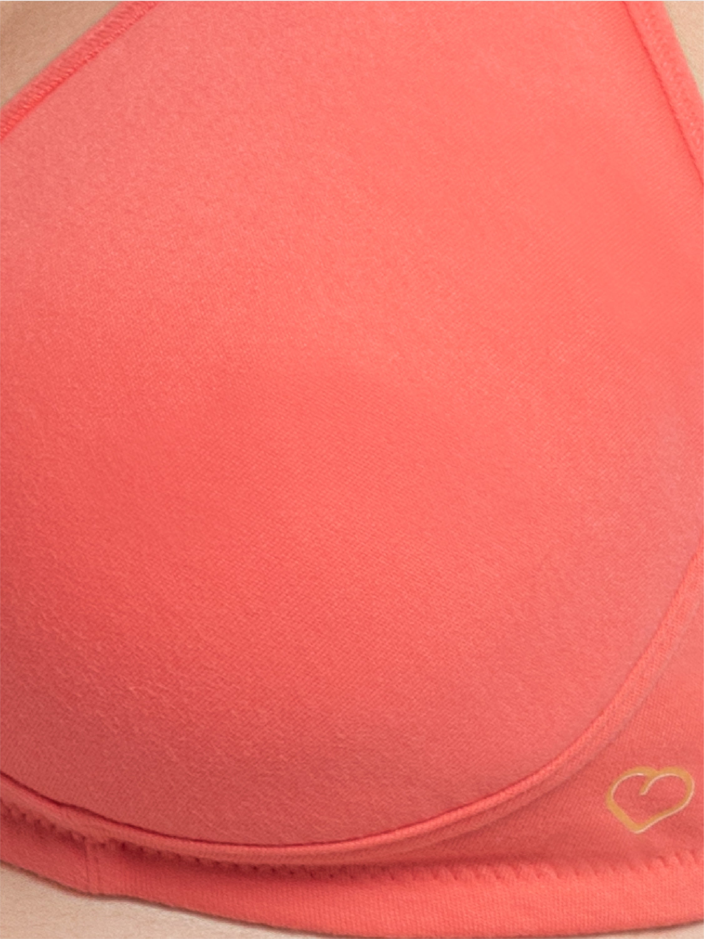 Lovable Carrot Non Padded Non Wired Full Coverage Bra LE-230-Carrot