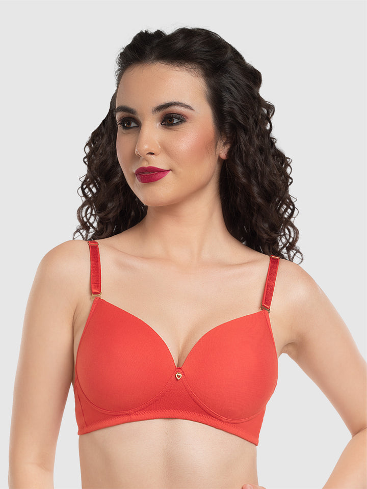 Lovable Padded Non Wired Full Coverage Bra