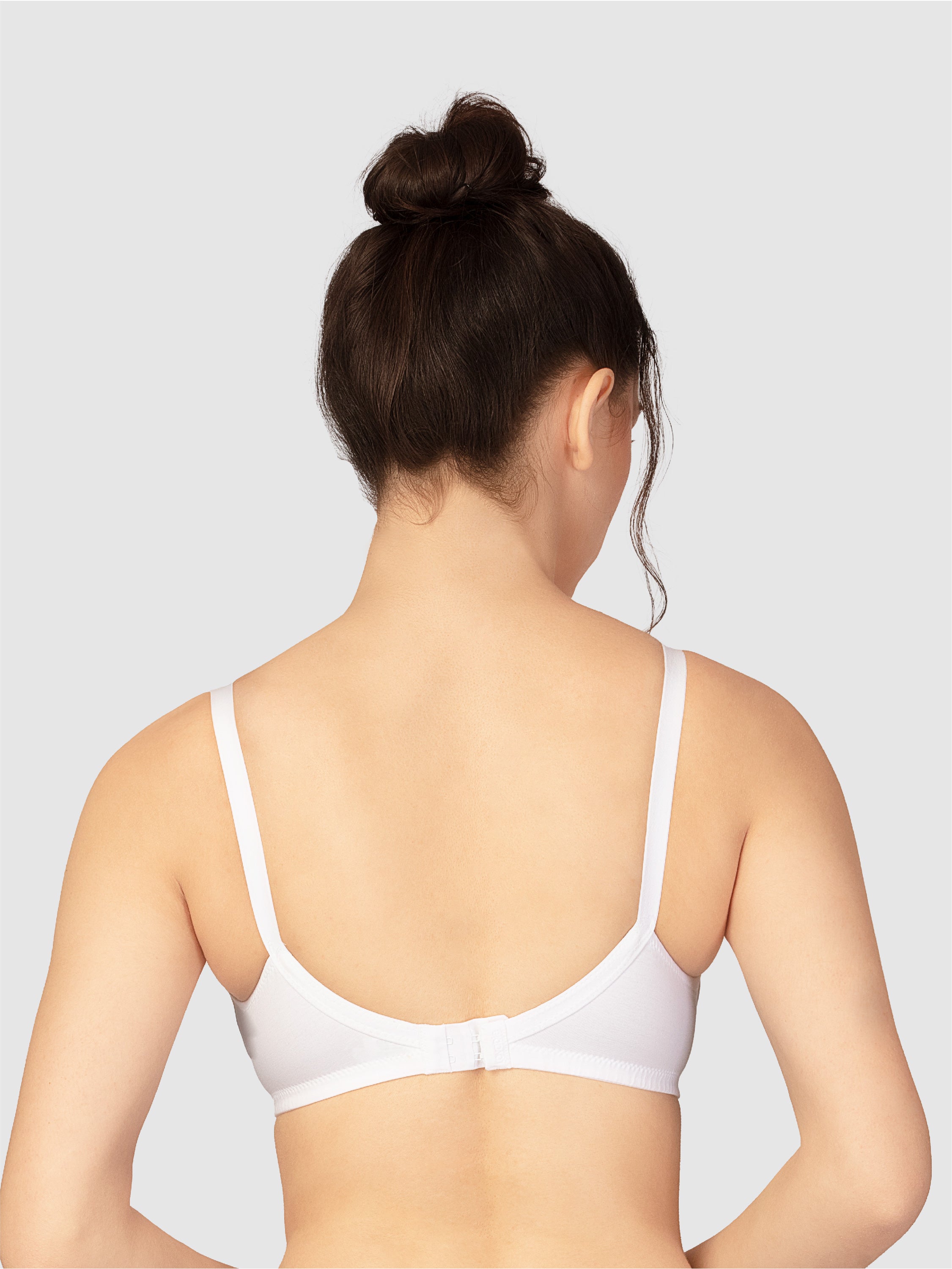 Lovable White Non Padded Non Wired Full Coverage Bra ENCIRCLE ELITE-White