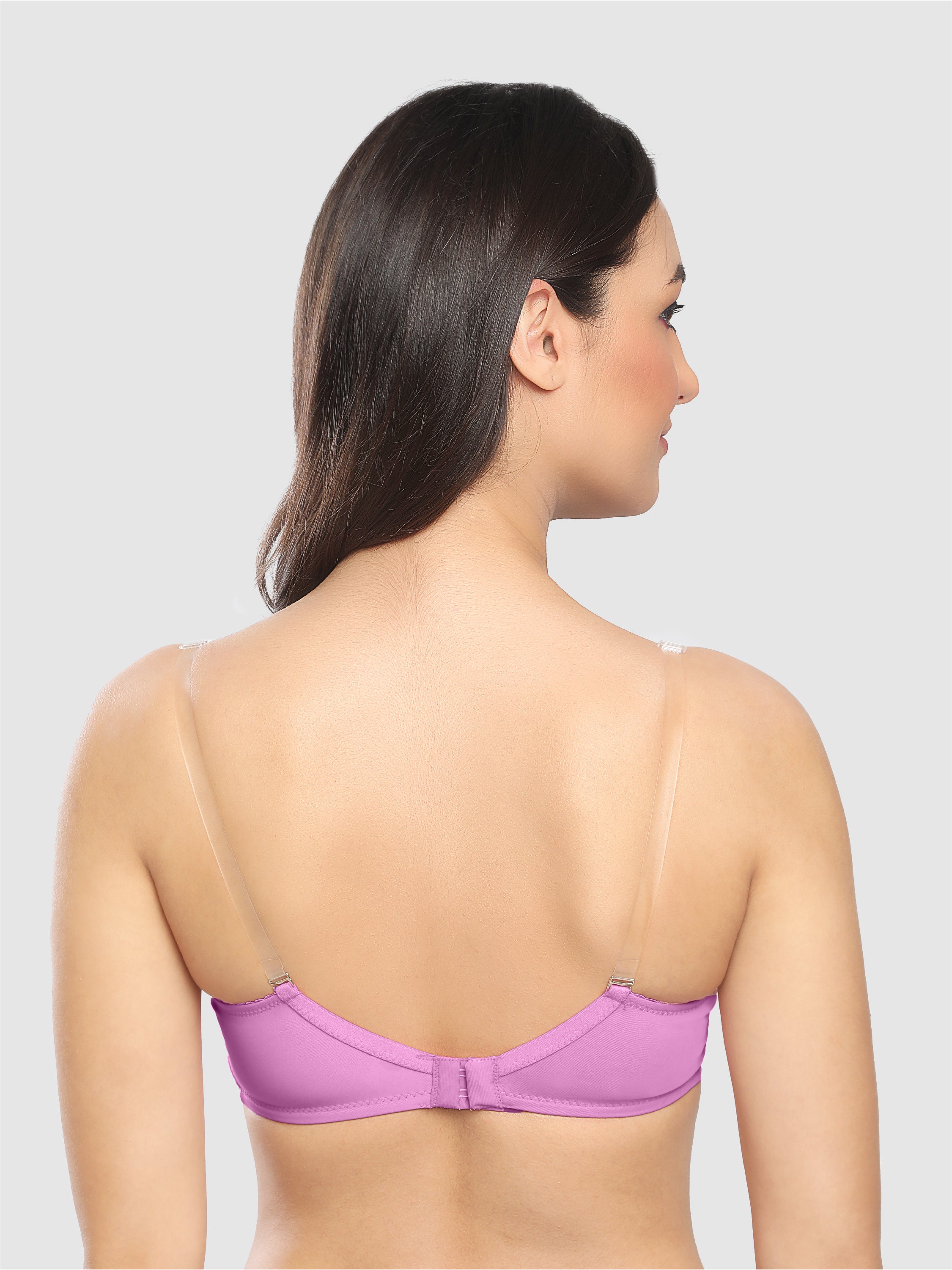 Lovable Fuschia Pink Padded Non Wired Full Coverage Bra LE-234-Fuchsia Pink