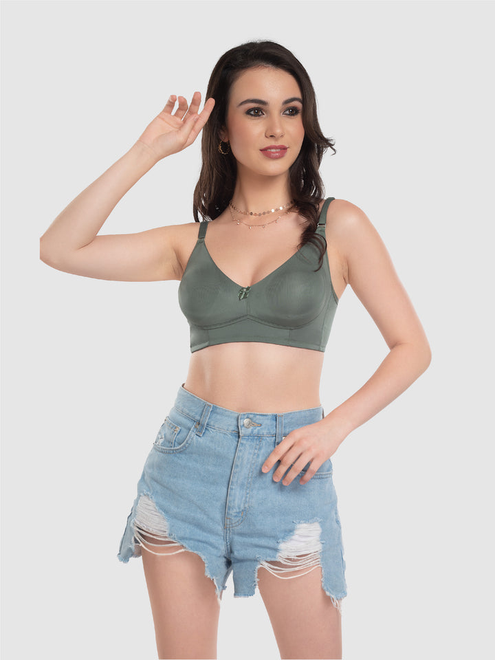 Lovable Non Padded Wirefree Full Coverage Bra - (Pack Of 2)