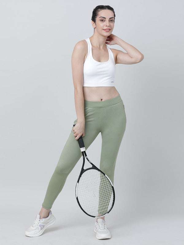 Lovable White Padded Non Wired Full Coverage Sports Bra - Mantra Platina - WH